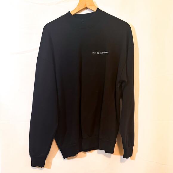 NWT KAR's L’Art De l’Automobile Dover Street LA Crew Sweatshirt Sz. L - Picture 3 of 5